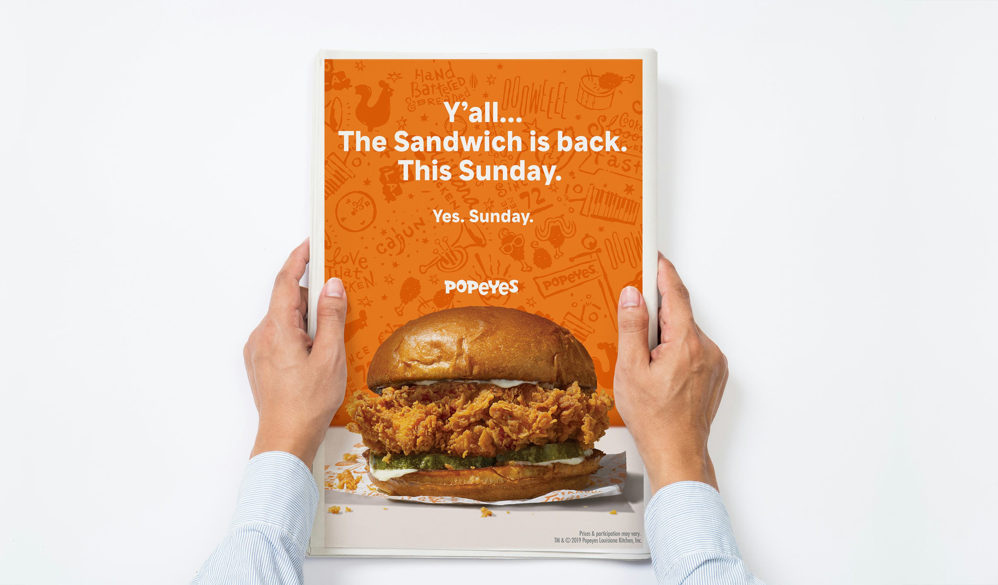 Popeyes' Chicken Sandwich Is Coming Back Soon, So Mark Your Calendar