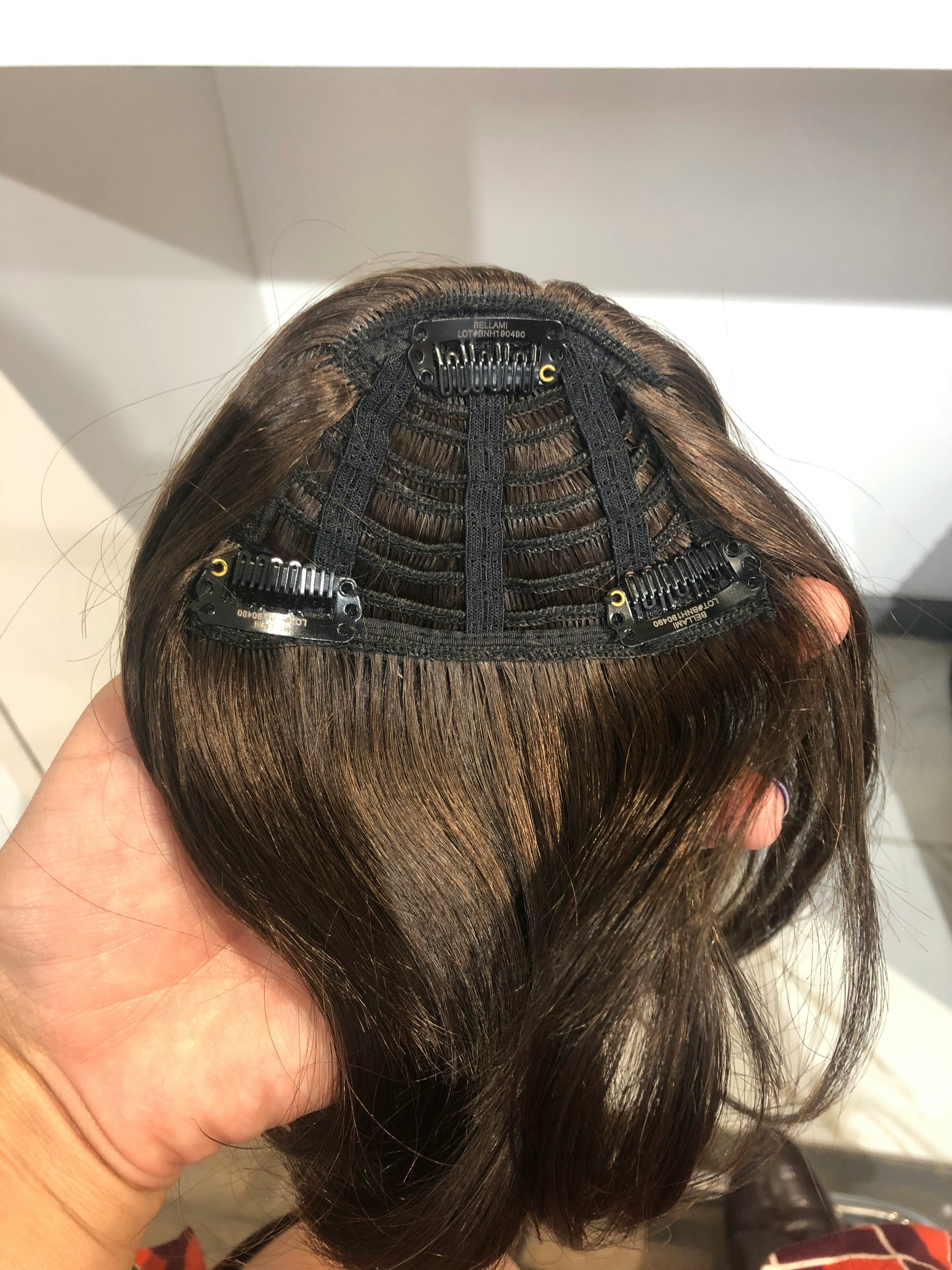 clip in bangs target