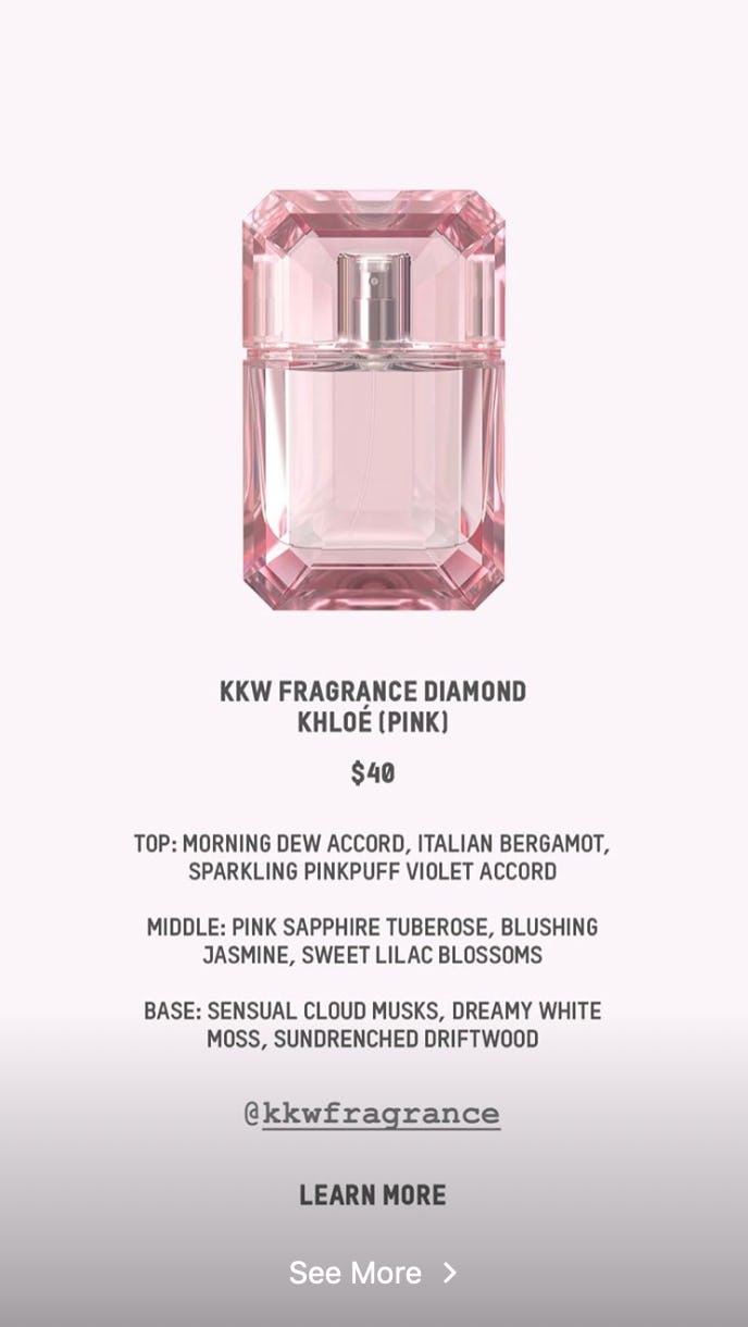 Where To Get The KKW Fragrance Diamonds Collection By Kim, Kourtney