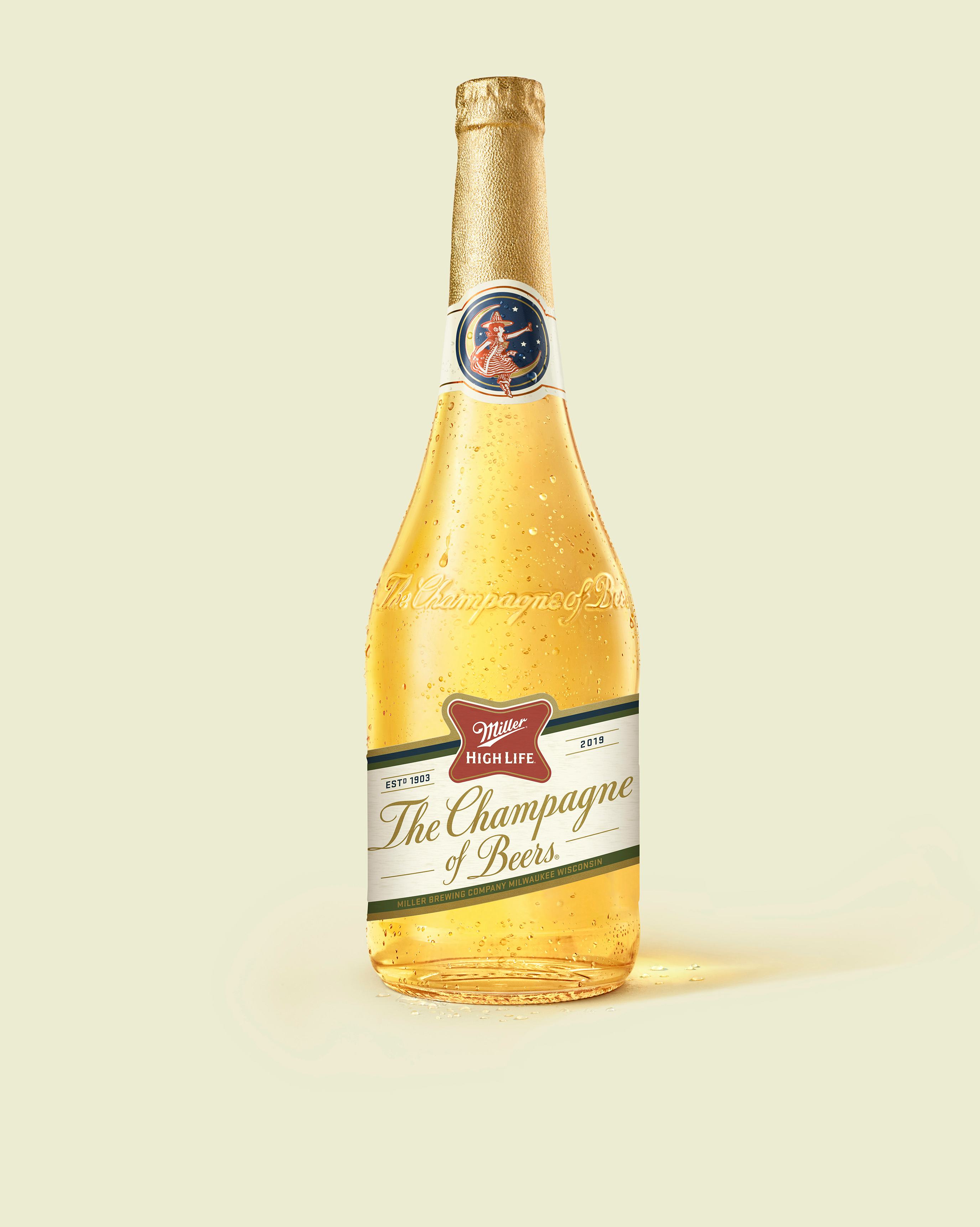Miller High Life's Champagne Bottles Of Beer For 2019 Are Perfect For The Holidays