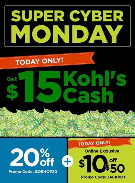 Kohl's Cyber Monday 2019 Sale Is Discounting Everything 20 ...