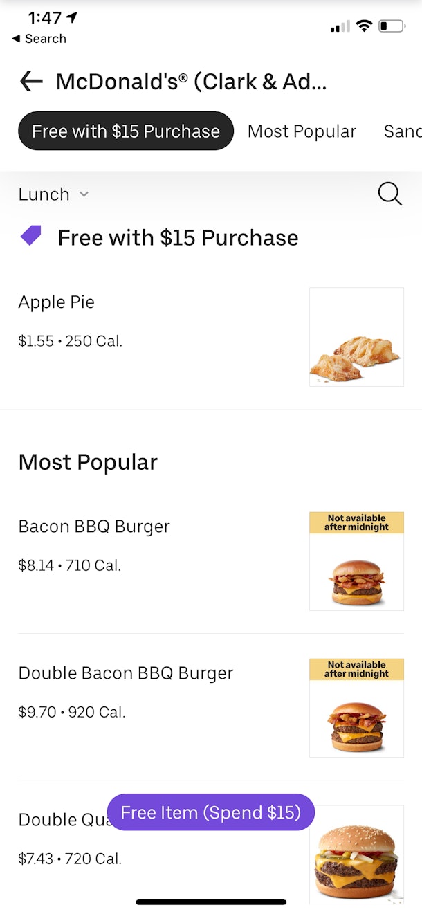 McDonald's Free Apple Pie Deal On Uber Eats Is Here For The Holidays