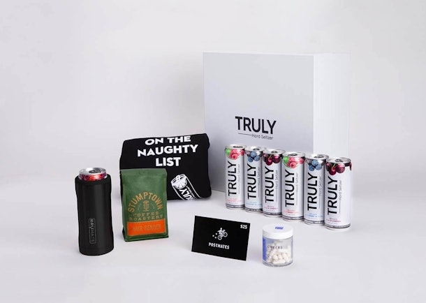 Truly’s Survive The Holidays Gift Box even has a Truly holiday sweater.