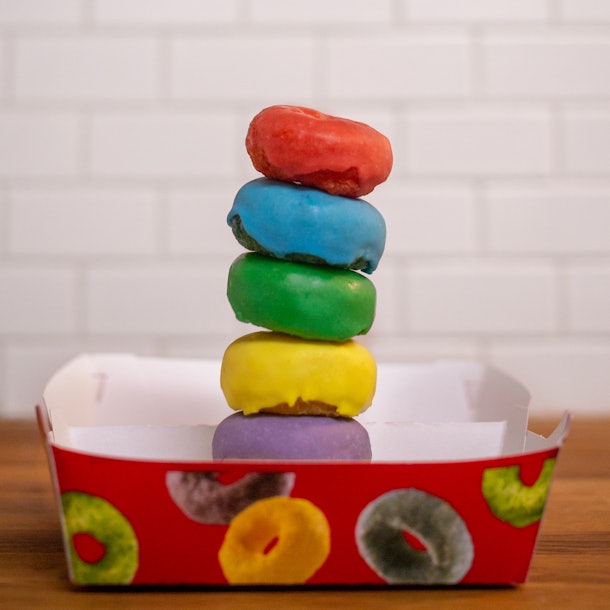 These Hardee's & Carl's Jr. Froot Loops Mini Donuts Are Back For A