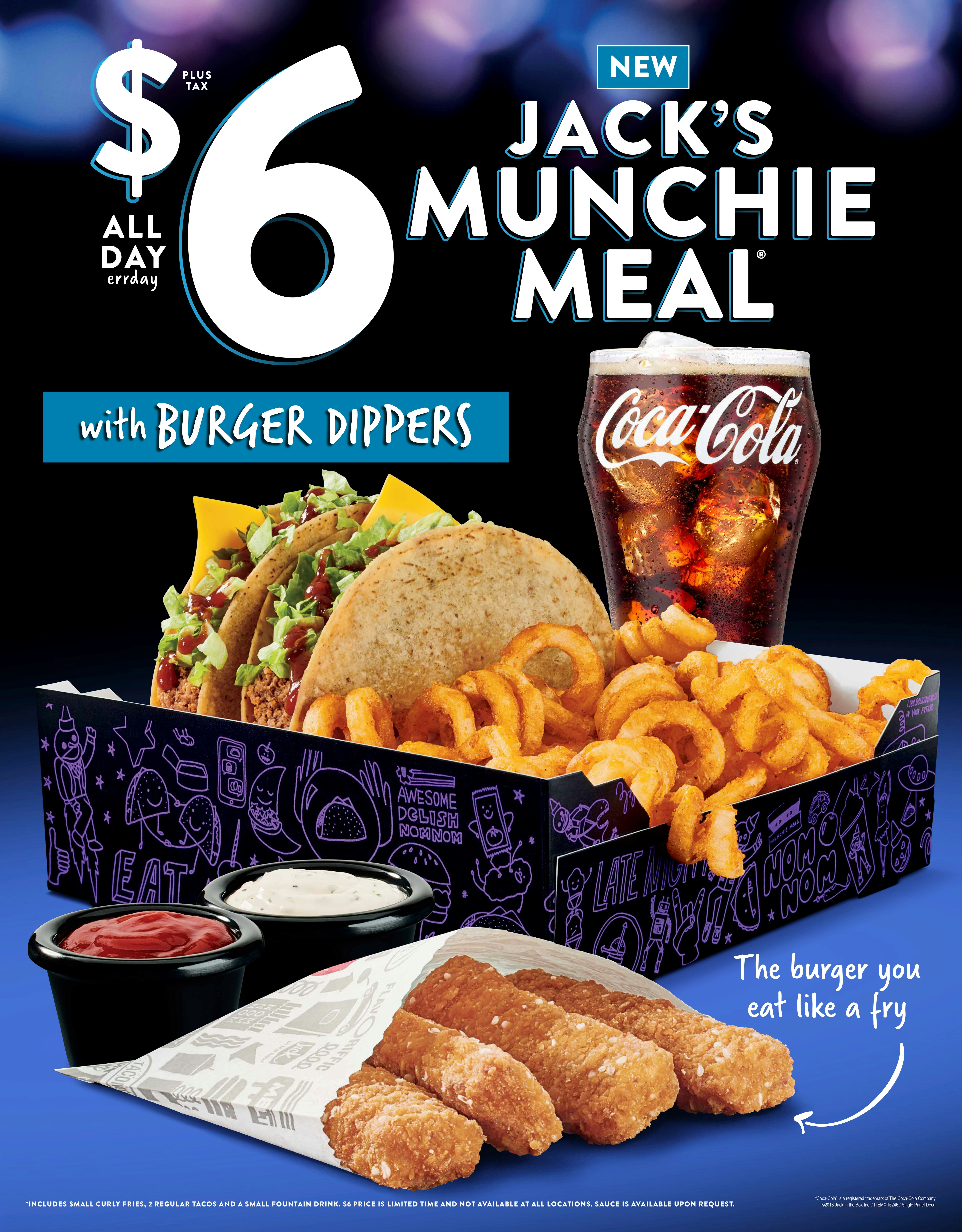 Jack In The Box Is Testing Burger Dippers Filled With Cheese That You