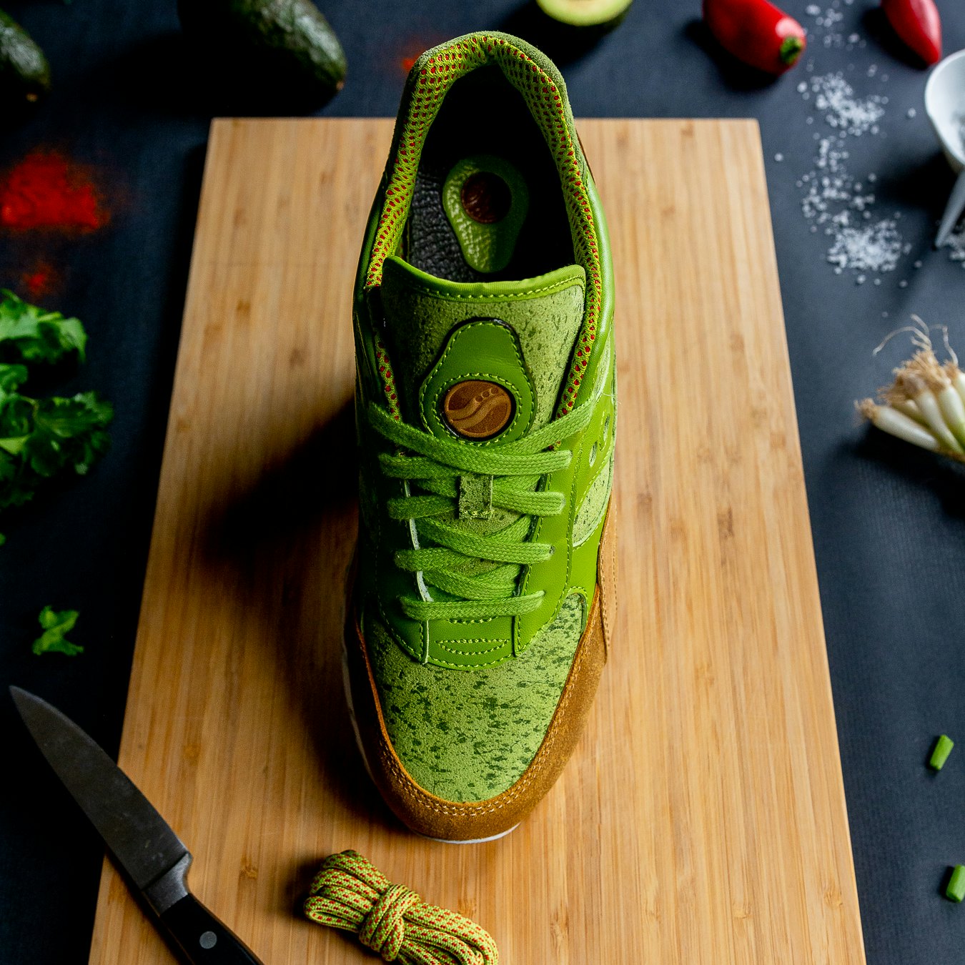 avocado sneakers saucony