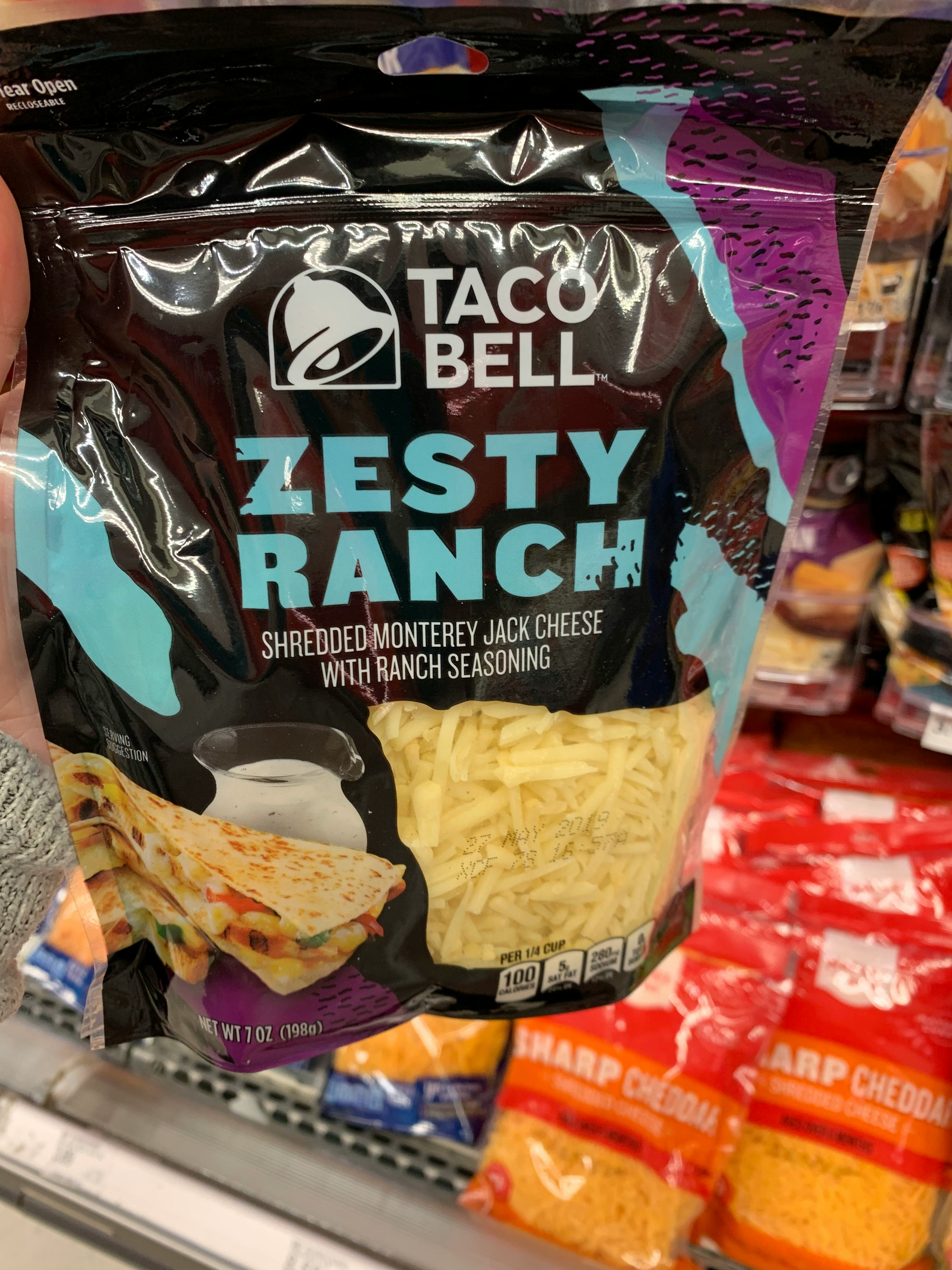 Here’s Where To Buy Taco Bell’s New Shredded Cheese Flavors For Your
