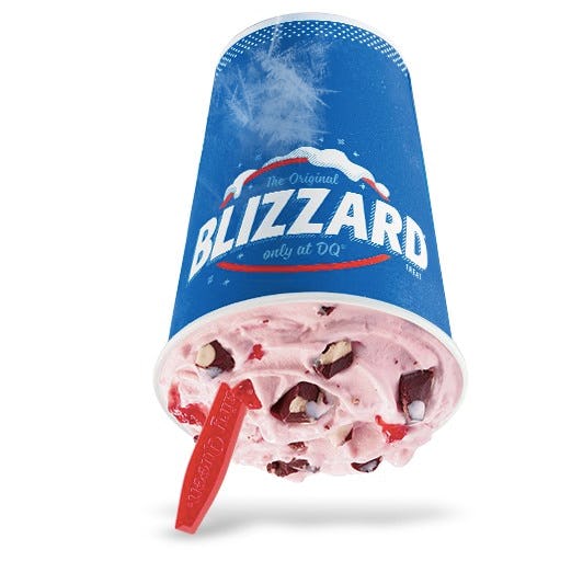 Dairy Queen's Dipped Strawberry Blizzard For Valentine's Day 2019 Is A