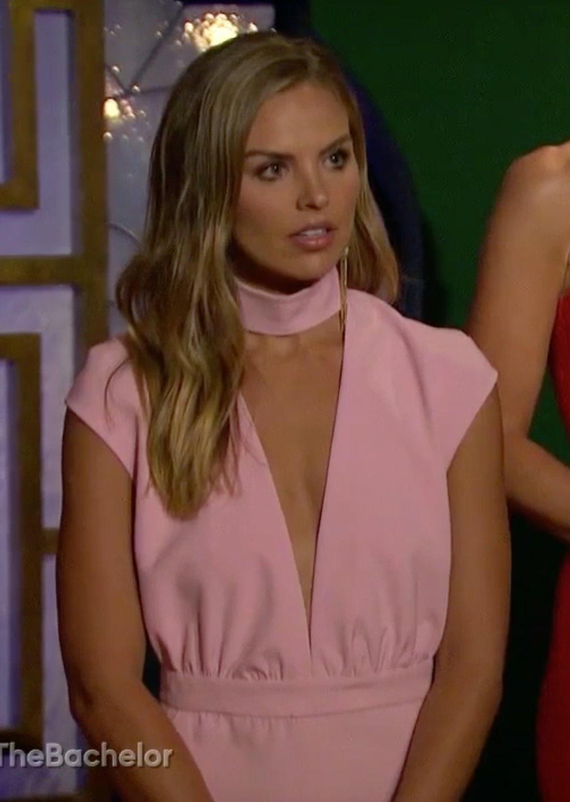 bachelorette hannah red dress