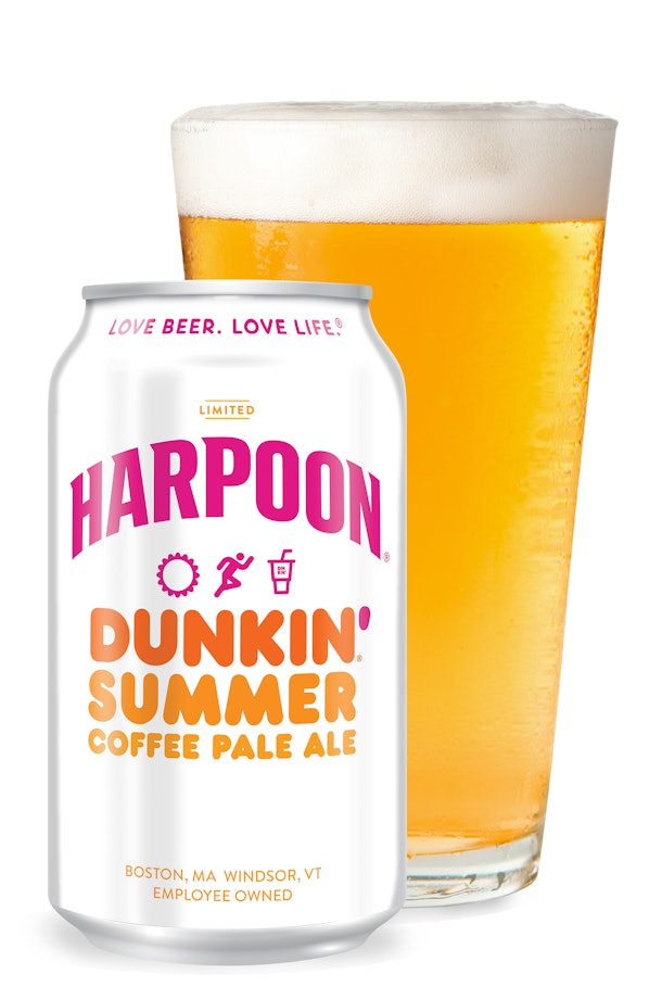 This New Harpoon Dunkin’ Summer Coffee Pale Ale Collab Is The Best Of