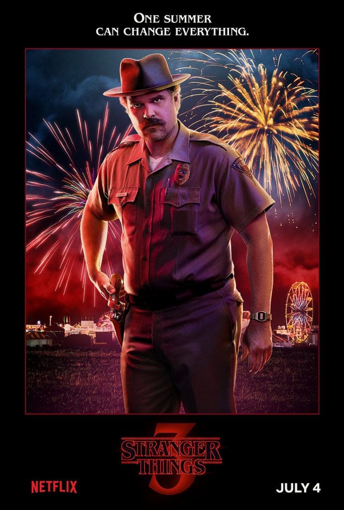 These New 'Stranger Things' Season 3 Character Posters Tease A Season Filled With Fireworks