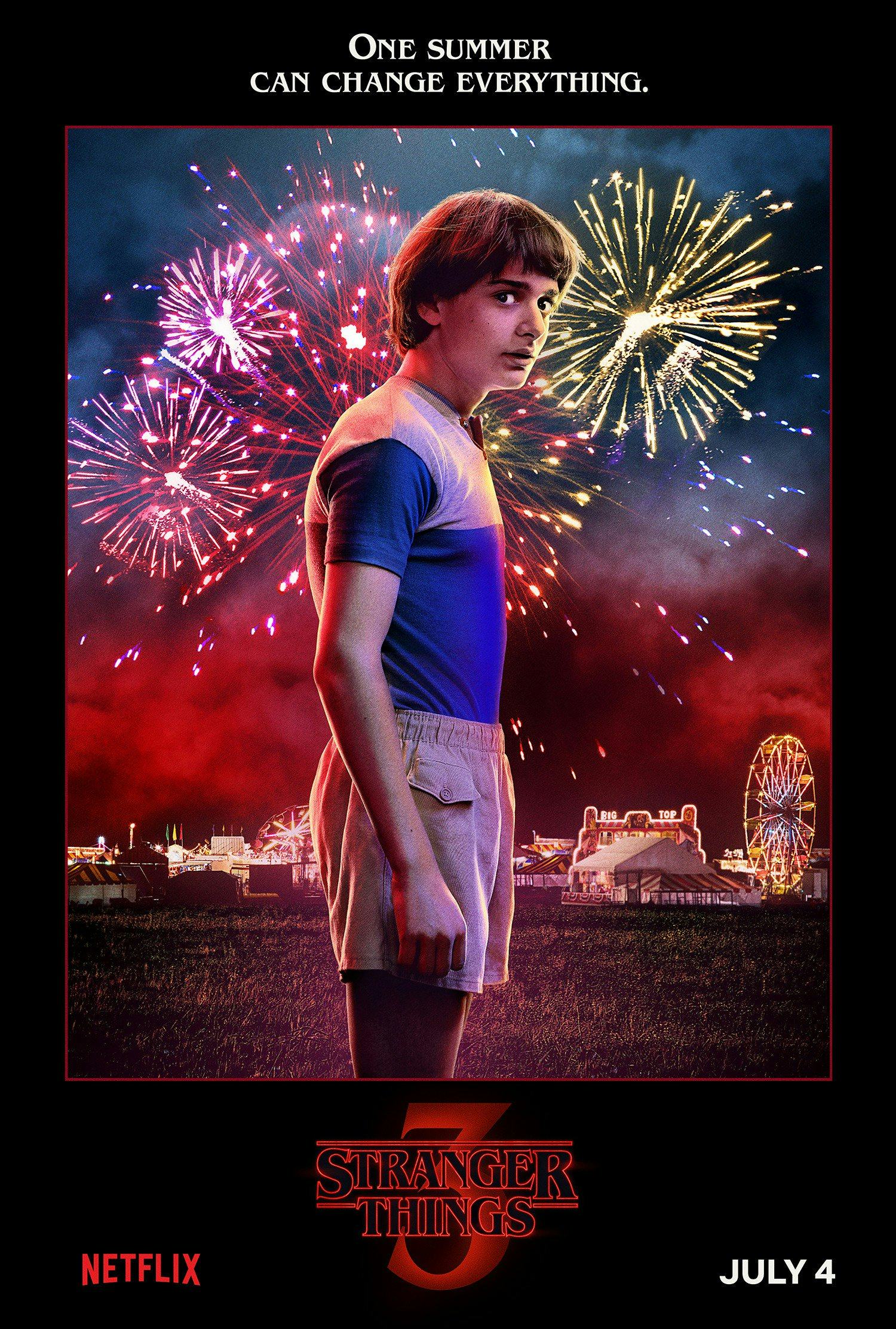 stranger things 3 poster