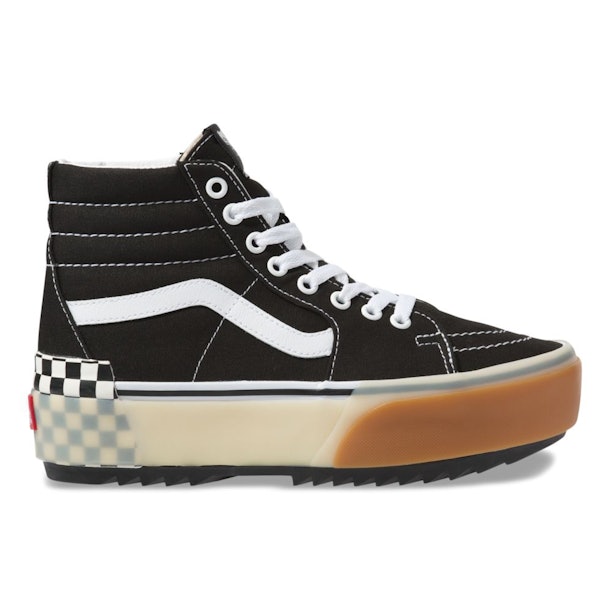 These Vans Stacked Sneakers Come In Low & High Tops, & I Need Both