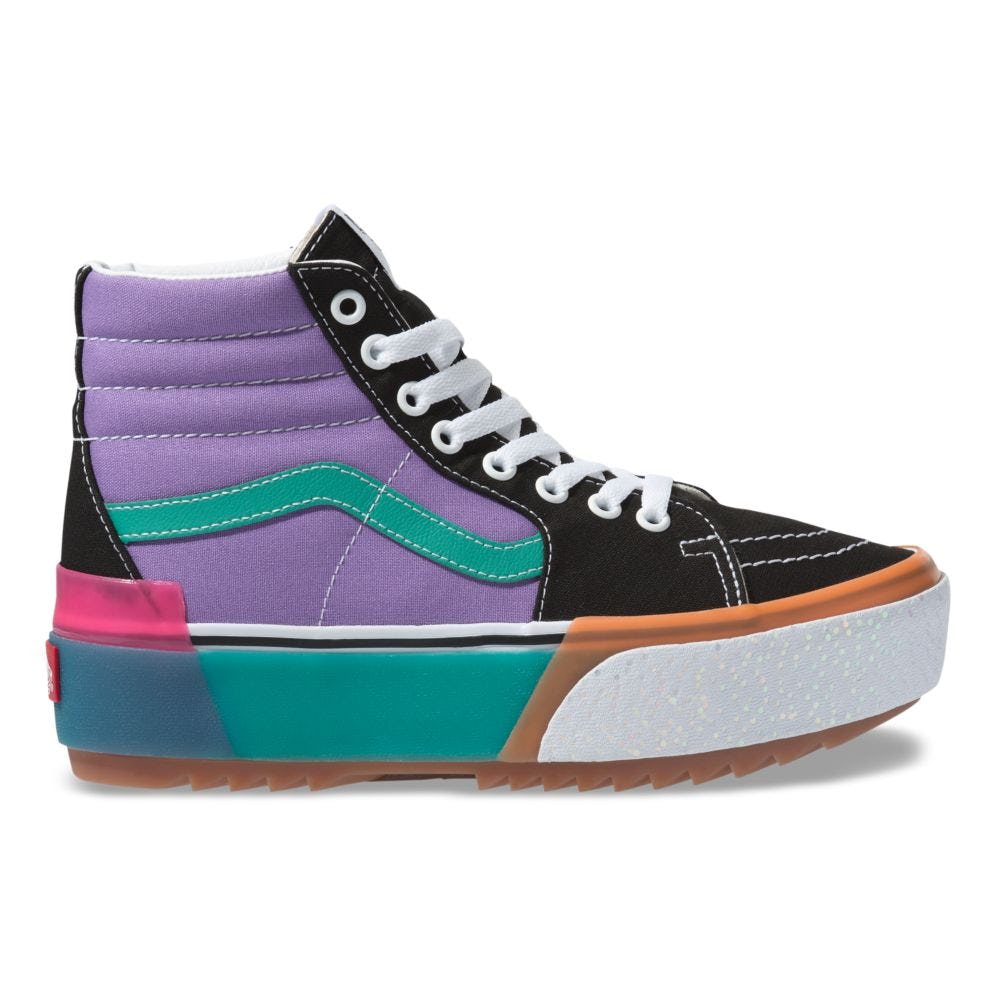 vans stacked high top