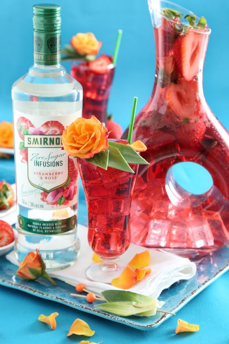 These New Smirnoff Zero Sugar Infusions Flavored Vodkas Are A Lighter