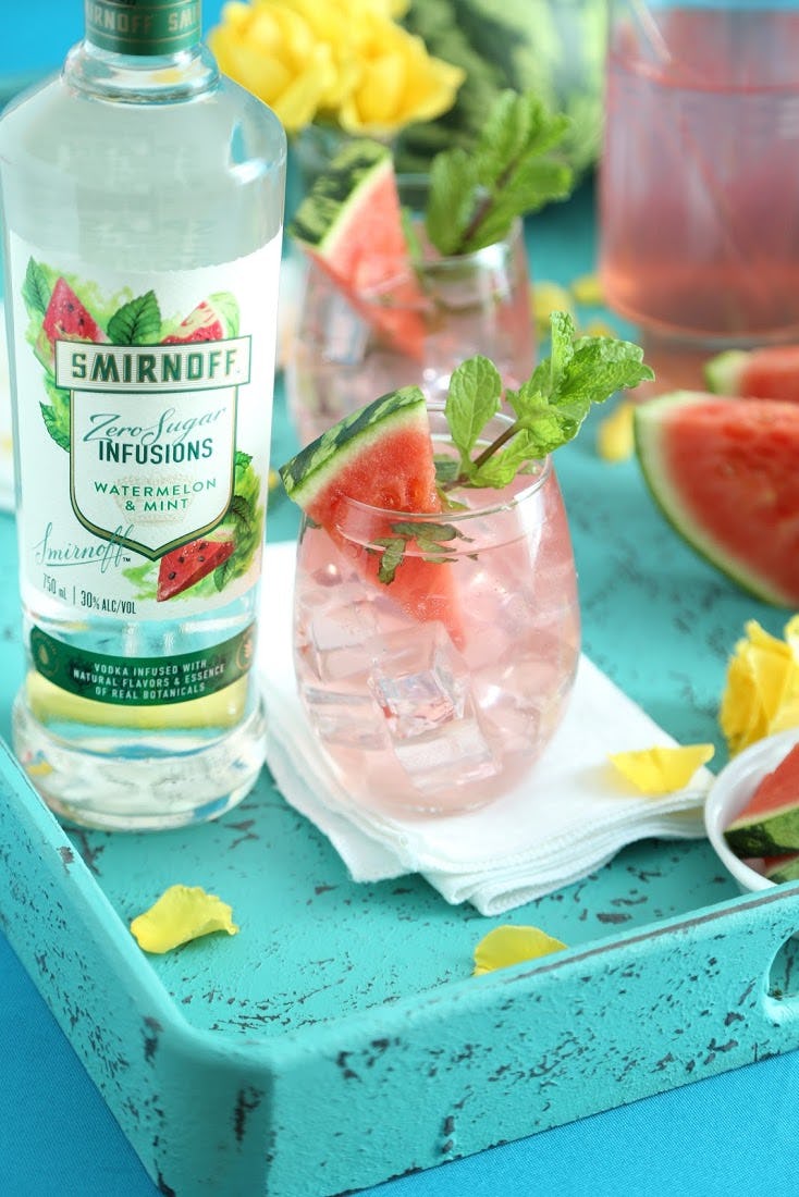 These New Smirnoff Zero Sugar Infusions Flavored Vodkas Are A Lighter