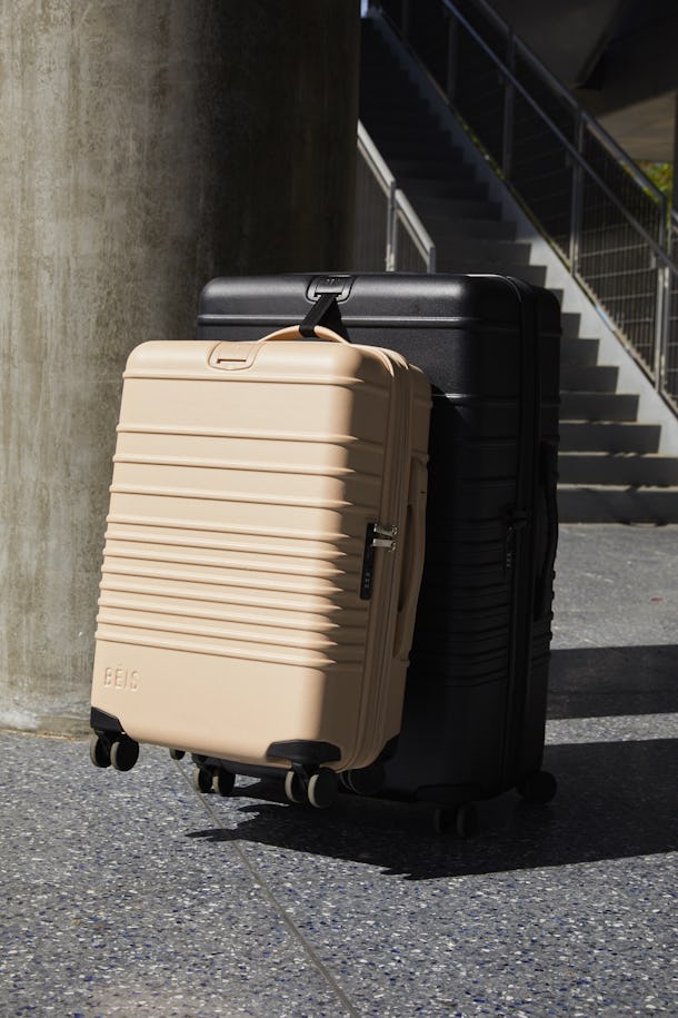 Shay Mitchell's BEIS Rolling Luggage Is Almost Too Chic To Check In