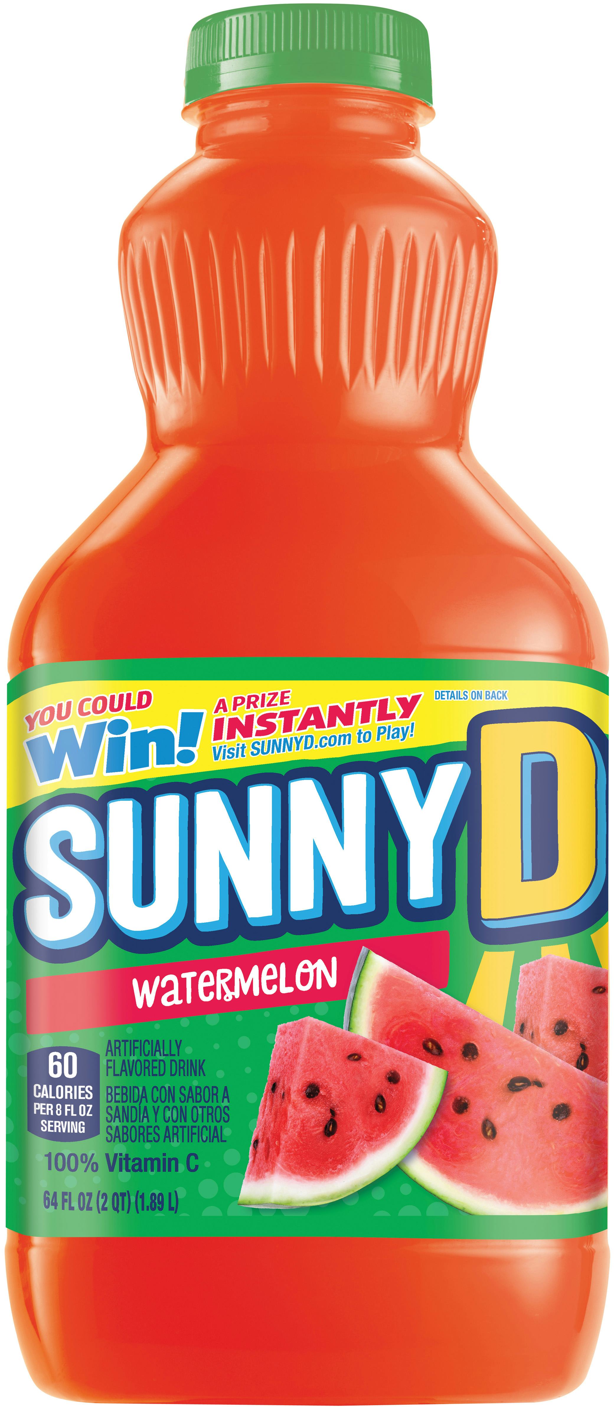 SunnyD's New Watermelon & Lemonade Flavors Are A Delicious Blast From