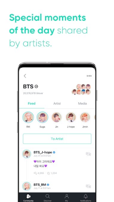 What Is Weverse Bts Txt S New Official Fan Community App Is A Game Changer