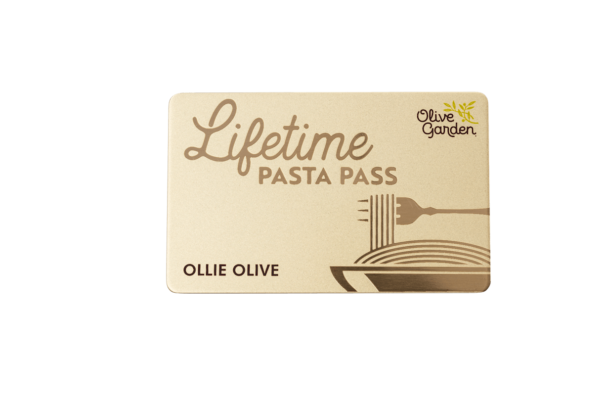 Here's How To Get Olive Garden's Lifetime Pasta Pass For Unlimited Servings