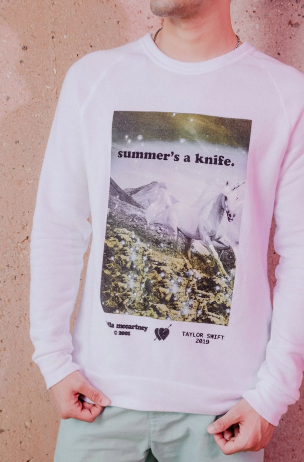 The Stella Mccartney X Taylor Swift Collaboration Lookbook Is A Pastel Tie Dye Dream
