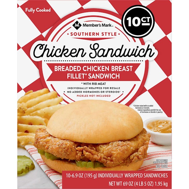 Sam's Club's Southern Style Chicken Sandwiches & Waffle Fries Are Total