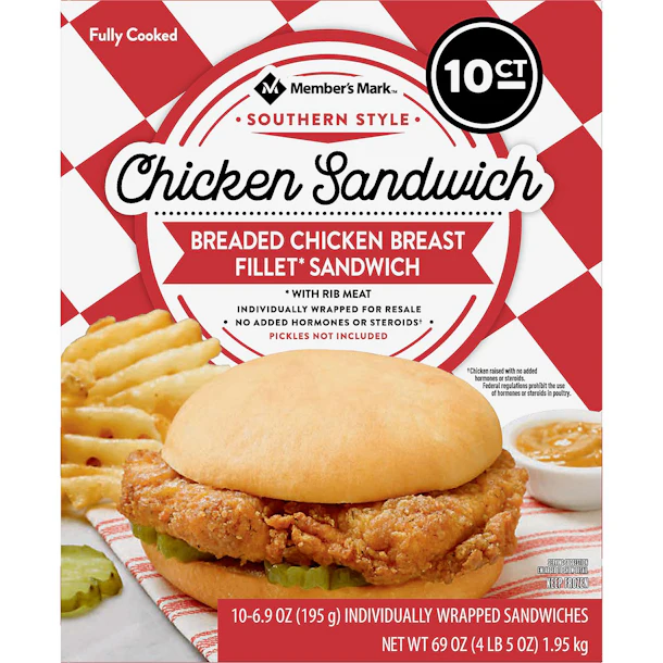 Sam's Club's Southern Style Chicken Sandwiches & Waffle Fries Are Total ...