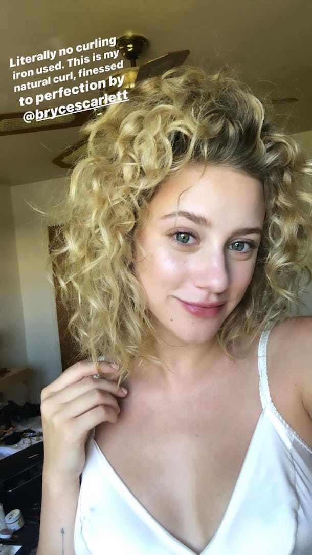 Lili Reinhart S Natural Curls Are So Different From Her Polished Pony On Riverdale