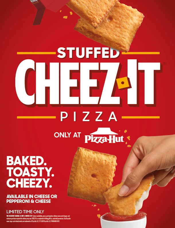 Pizza Hut's New Stuffed Cheez-It Pizza Is Filled With Cheese Or ...
