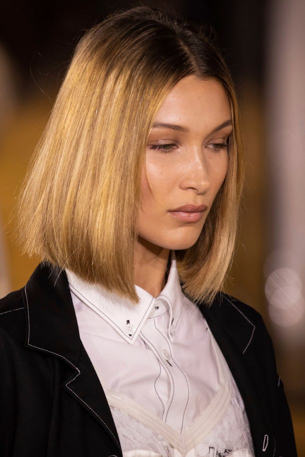 Bella Hadid's New Blonde Bob Is The Ultimate Fashion Model Haircut