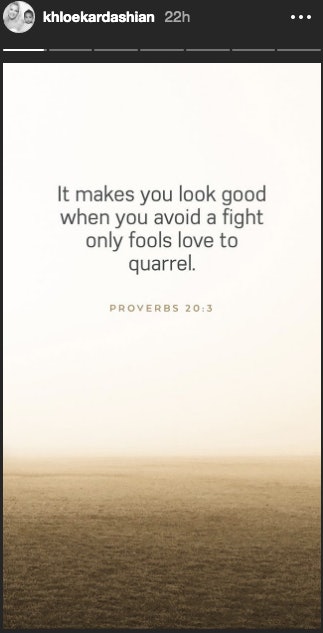 Khloe Kardashian S Ig Quote About Foolish Love May Be About Tristan