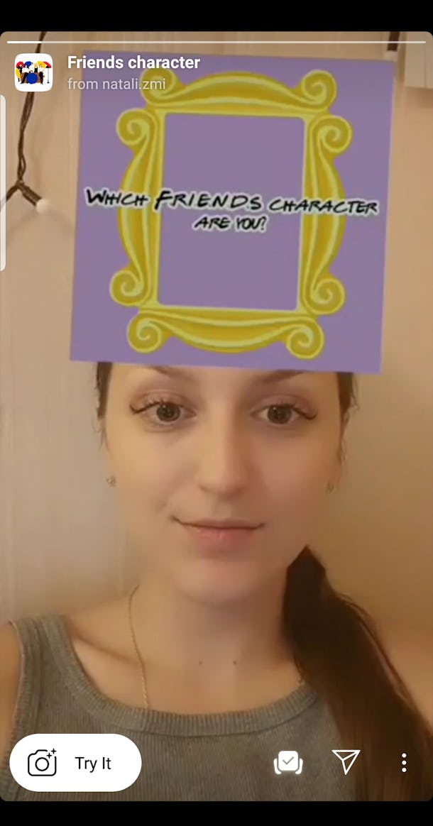 Here S How To Get The Friends Instagram Filter To Reveal Which Character You Are This is called what mha character are you?. friends instagram filter