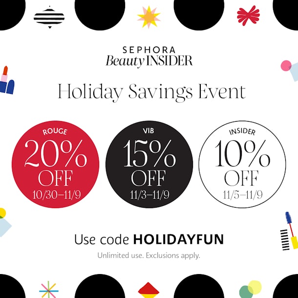 Sephora's 2020 Holiday Savings Event Means Up To 20 Off For Beauty