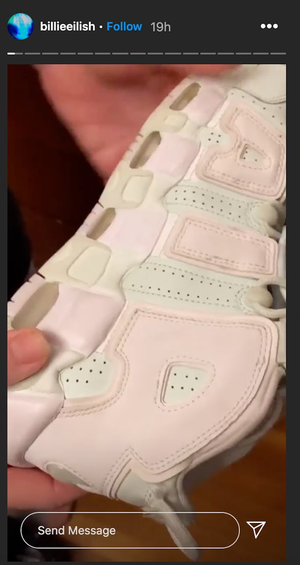 billie eilish fila shoes