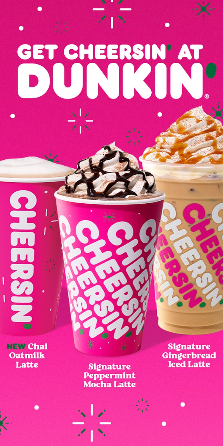 Dunkin's Holiday Drinks For 2020 Are Coming Back So Soon & Include All