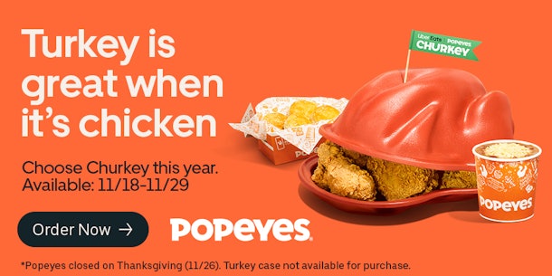 can you order popeyes turkey for christmas