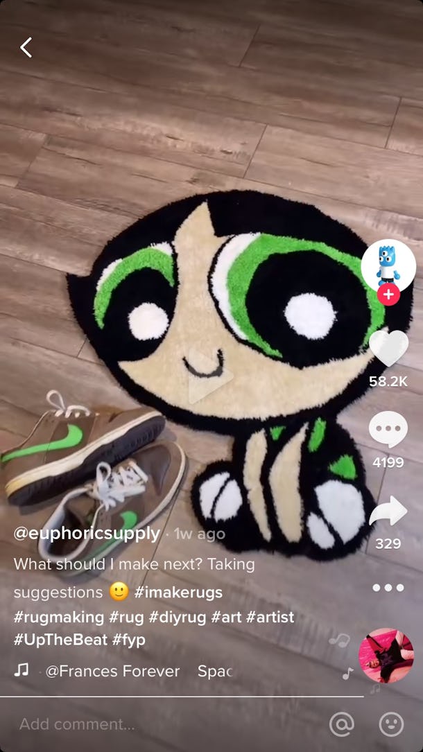 12 Rug Tufting Videos On TikTok To Recreate When You're In The Mood To DIY