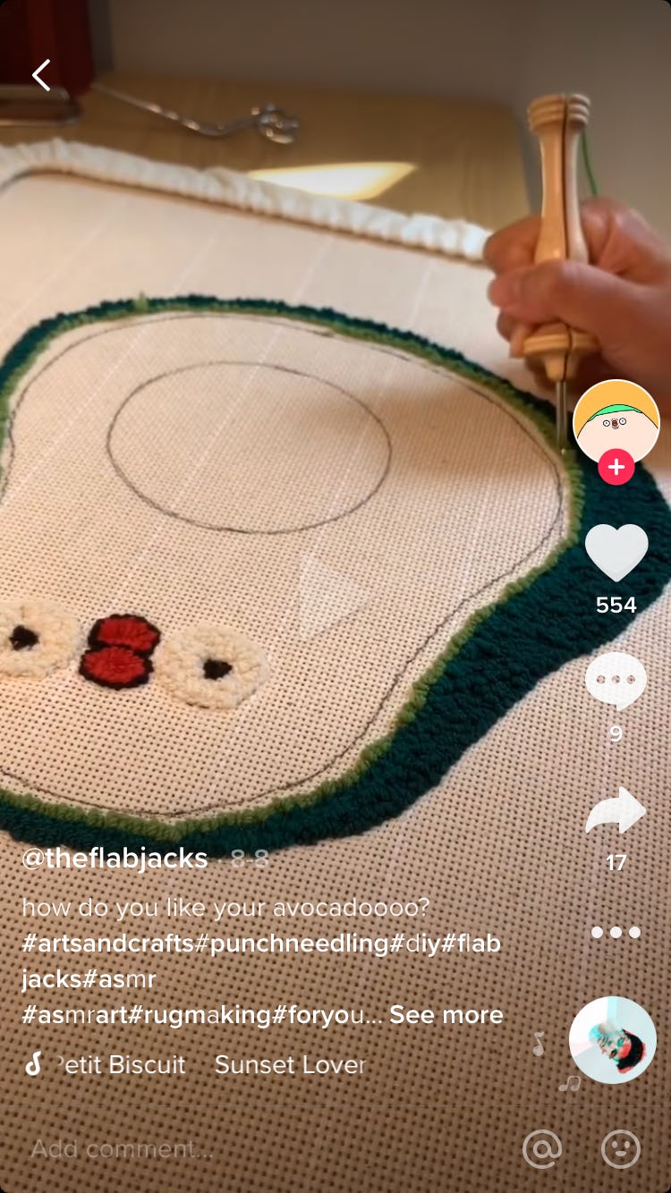 12 Rug Tufting Videos On TikTok To Recreate When You're In The Mood To DIY