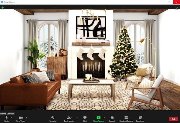 These 17 Fireplace Zoom Backgrounds Will Give You All The Cozy Vibes