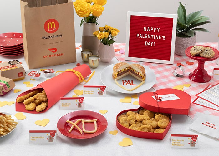 McDonald's Valentine's Day 2025 Deal Includes Discounted Delivery