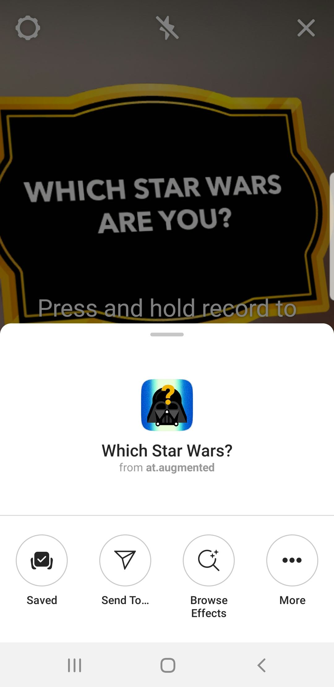 Here's How To Get The 'Star Wars' Instagram Story Filter To Find Your