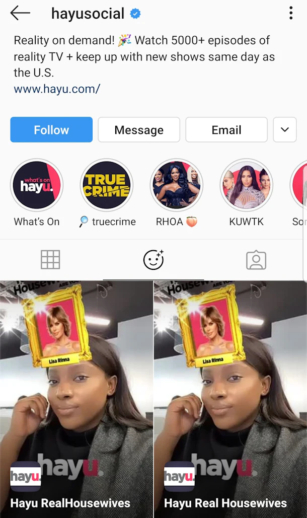 Here's how to get the "Real Housewives" Instagram Story filter to find your inner housewife.