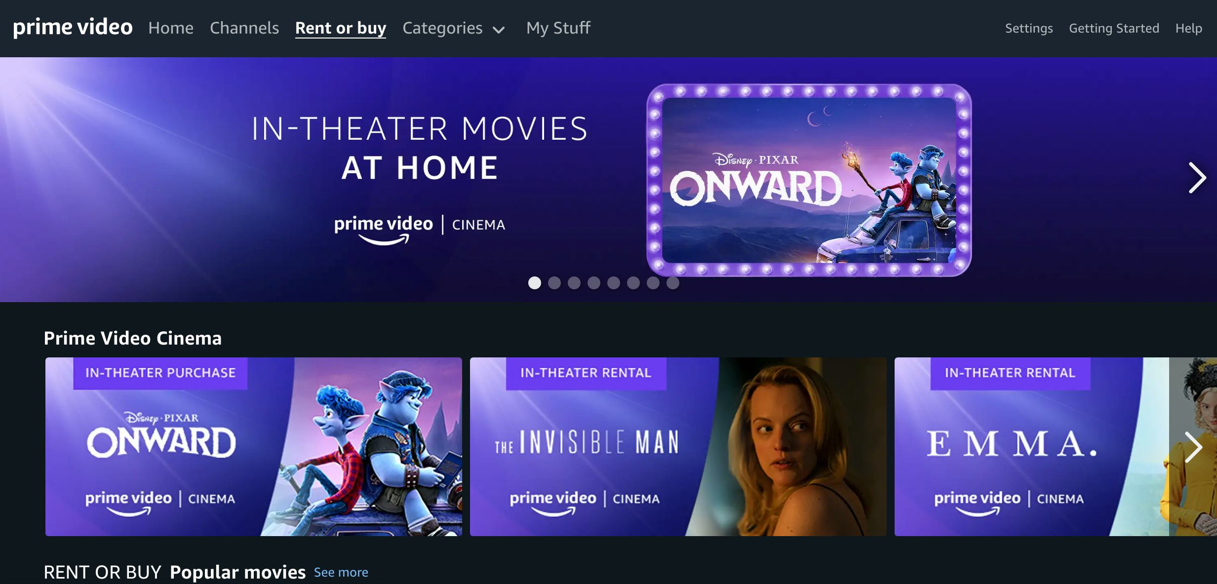 What Is Amazon’s Prime Video Cinema Hub? It’s A Way To Watch New Movies