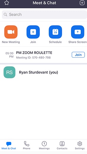 zoom app for iphone