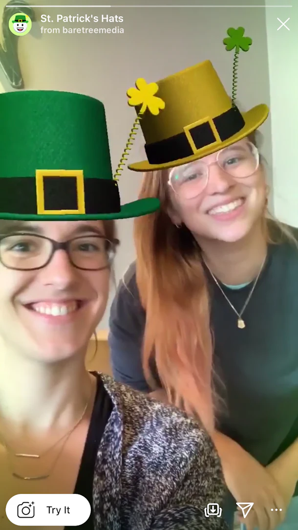 These St. Patrick's Day 2020 Instagram filters will get you in the spirit.