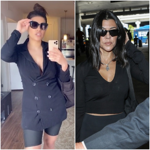 Who Is Gabby Hernandez The Tiktoker Looks Exactly Like Kourtney