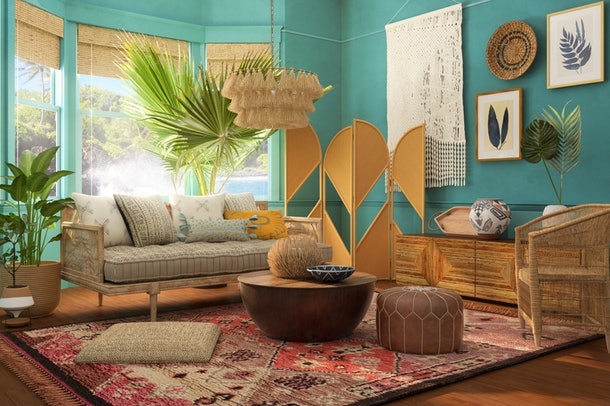 Living room zoom backgrounds - logoskse