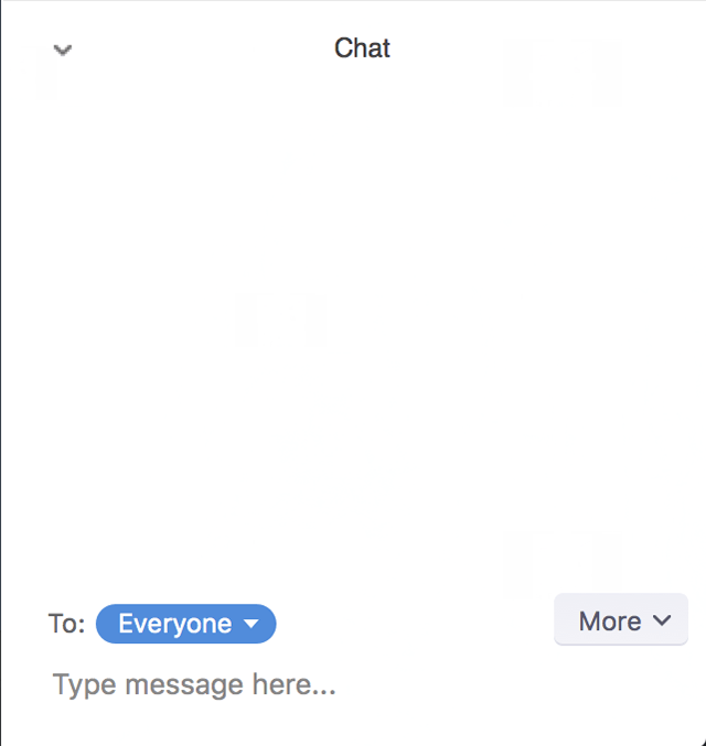 in zoom keybase kept chat images
