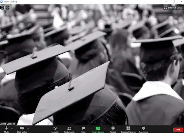 These 12 Graduation Zoom Backgrounds Will Upgrade Your Remote Celebration