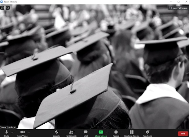 These 12 Graduation Zoom Backgrounds Will Upgrade Your Remote Celebration